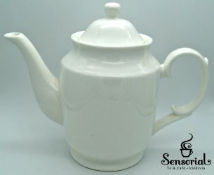 Tetera Blanca Ceramica Provenzal1