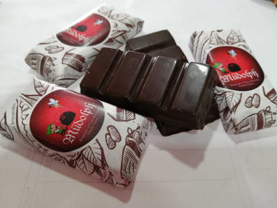 Barra de Chocolate  85% de Cacao 35g1