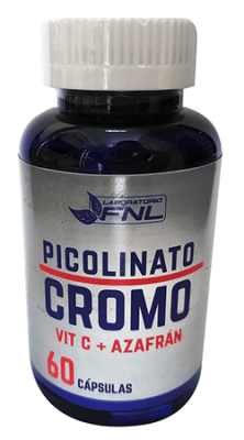 Picolinato de Cromo +Vit.C+Azafrán Picolinato de Cromo +Vit.C+Azafrán
