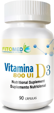 Vitamina D3 800 UI Fitomed Vitamina D3 800 UI Fitomed