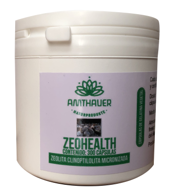 Zeolita Clinoptilolita Micronizada 300 Caps Zeolita Clinoptilolita Micronizada 300 Caps