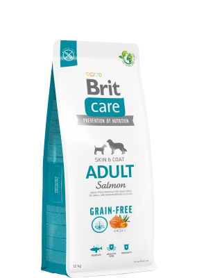 Brit Care Dog GF - Adult Salmon & Potato All Breeds 12 kg1