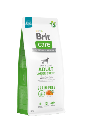 Brit Care Dog GF - Adult Large Breed Salmon 12 kg1