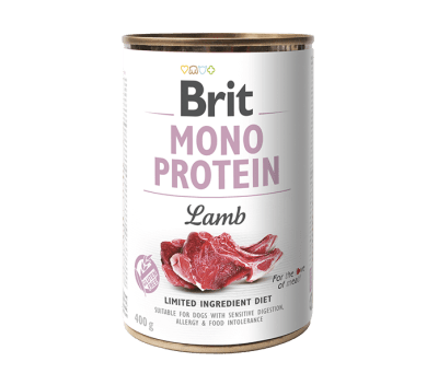 Brit Care Dog Lata Mono Protein - Cordero 400 gr1