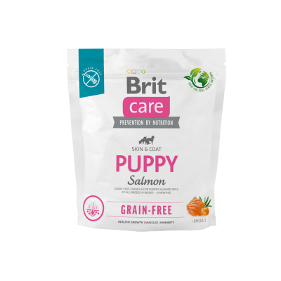 Brit Care Dog GF - Puppy Salmon & Potato 1 kg1
