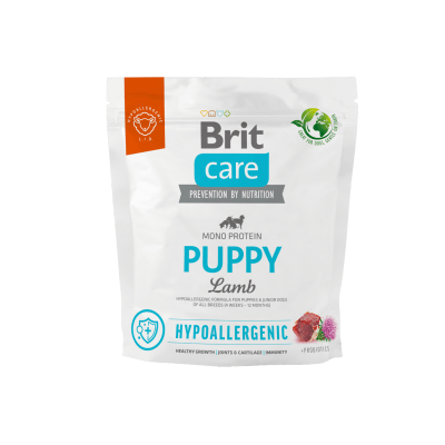 Brit Care Dog Hypoallergenic - Puppy Lamb & Rice 1 kg1