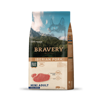 Bravery Dog - Adulto Mini Small Breed Iberian Pork 7 kg1