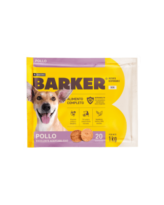 Barker Perro Hamburguesa DE POLLO 1 KG1