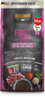 Belcando Dog Food - Finest GF Cordero 1kg1