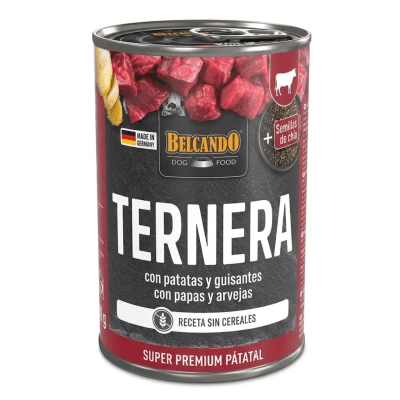 Belcando Húmedo Ternera con Patatas y Guisantes 400 gr1