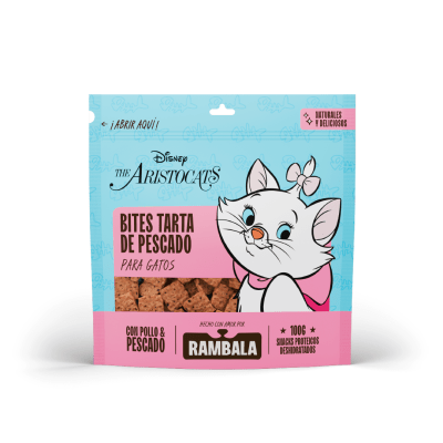 Rambala Treats Disney Bites Tarta de Pescado para Gatos 100gr1