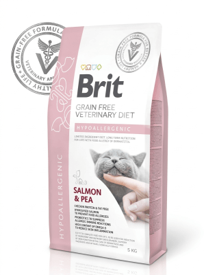 Brit GF Vet Diet Cat Hypoallergenic 2 kg1