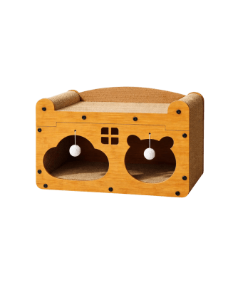 Casa rascador doble entrada1