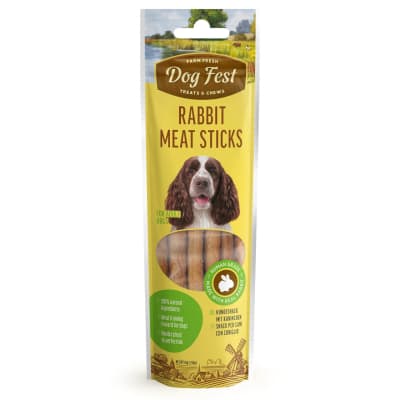 Dog Fest Meat Sticks Adult Rabbit 45 gr1
