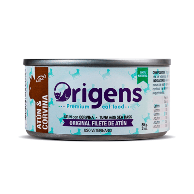 Origens lata Atún y Corvina 85 Gr.1