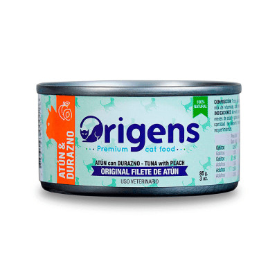 Origens lata Atún y Durazno 85 Gr.1