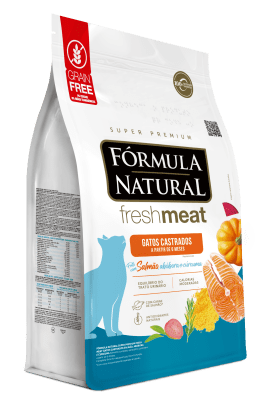 Fórmula Natural Fresh Meat Cat - Adulto Castrado Salmón 7 kg1