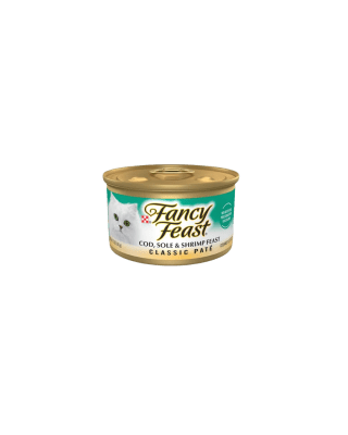 Fancy Feast - Lata Cod, Sole & Shrimp Feast Classic 85 gr1