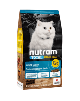 Nutram Cat - T24 Salmon & Trout Grain-Free 2 kg1