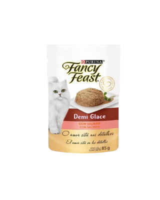 Fancy Feast - Pouch Demi Glace con Salmón 85 gr1