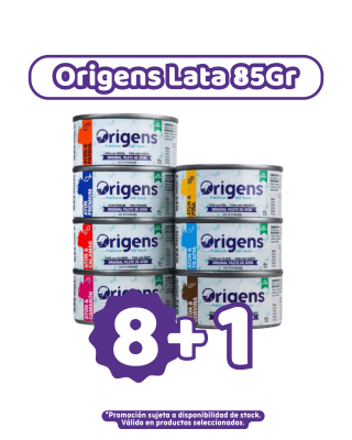 Promoción Origens Lata Gato 8+11