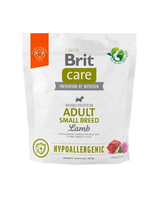 Brit Care Dog Hypoallergenic - Adult Small Breed Lamb 1 kg1