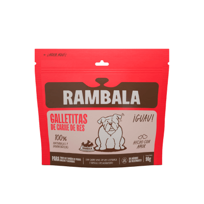 Rambala Treats  Galletitas de Carne de Res 90gr1