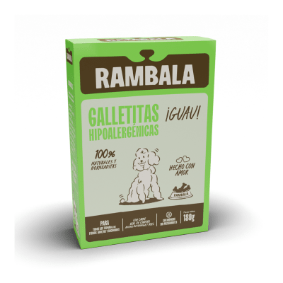 Rambala Treats Galletitas Hipoalergénicas Cordero 180gr1