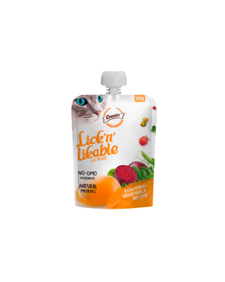 Gnawlers Cat Lick' N´Likable 100gr - Yema de Huevo y Vegetales1