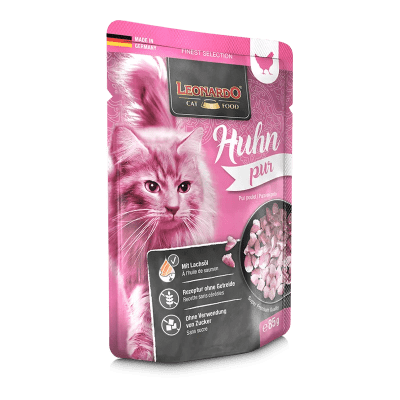 Leonardo Húmedo - Pouch Puro Pollo 85 gr1