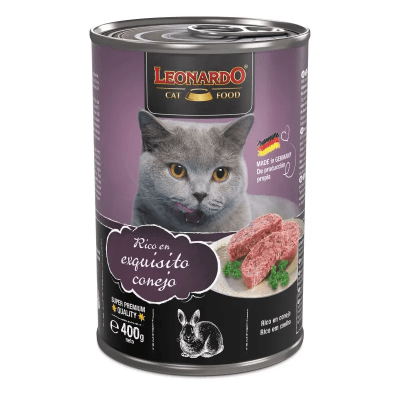 Leonardo Humedo - Lata Quality Selection Conejo 400 gr1