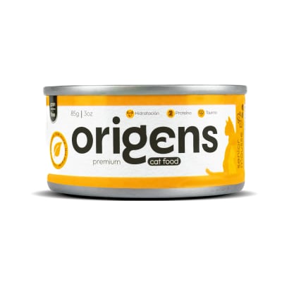 Origens Lata Gato Mousse de Atún con Algas y Cúrcuma - SENIOR1