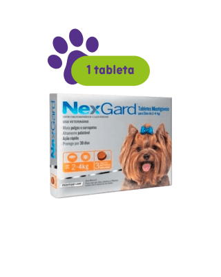 NexGard 2 - 4 kg (1 tableta)1