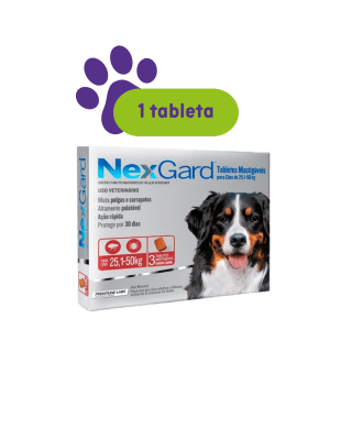 NexGard 25.1 - 50 kg (1 tableta)1