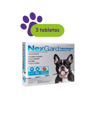 Nexgard 4.1 - 10 kg (3 tabletas)1