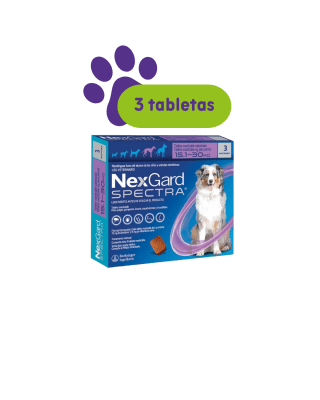 NEXGARD SPECTRA 15.1 - 30 KG (3 tabletas)1