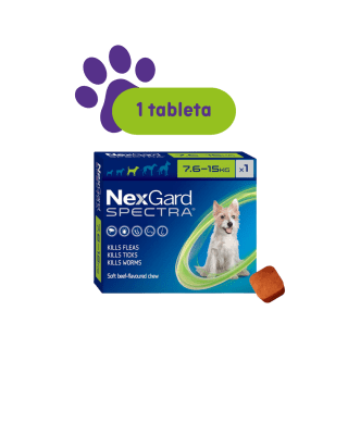 NEXGARD SPECTRA 7.6 - 15 Kg (1 tableta)1