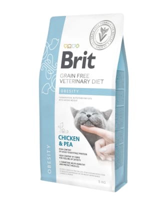 Brit GF Vet Diet Cat Obesity 2 kg1