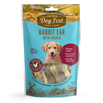 Dog Fest Puppy Rabbit Ears with Chicken 90 gr1
