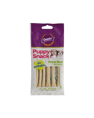Gnawlers Puppy Snack (With Calcium) 6 unid.1