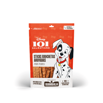 Rambala Treats Disney Sticks Brochetas Ahumadas para Perros 100gr1