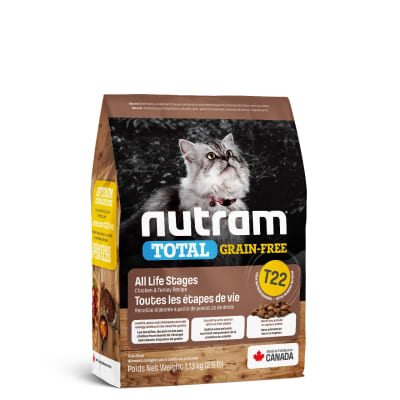 Nutram Cat - T22 Turkey, Chicken & Duck Grain-Free 2 kg1