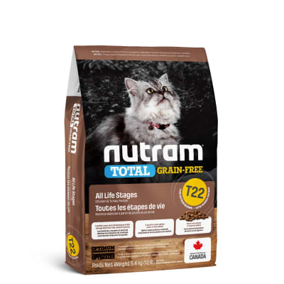 Nutram Cat - T22 Turkey, Chicken & Duck Grain-Free 5.4 Kg1