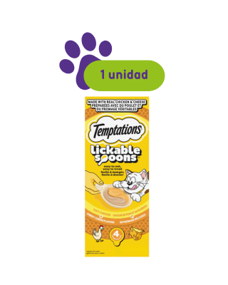 Temptations Lickable spoon Chesse & Chicken 10 gr1