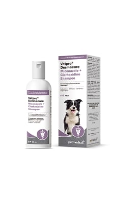 Agrovet Vet Pro Dermacare Miconazole + Clorhexidine Shampoo 200 ml1