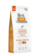 Brit Care Dog Hypoallergenic - Junior Large Breed Lamb & Rice 12 kg