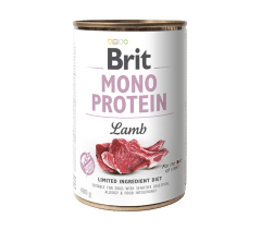 Brit Care Dog Lata Mono Protein - Cordero 400 gr