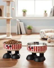 Plato Con Base Patitas de Mickey