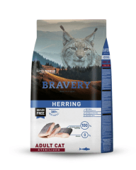 Bravery Cat - Herring Adulto sterilized 7 Kg