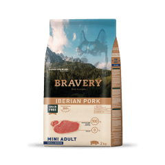 Bravery Dog -  Adulto Mini Small Breed Iberian Pork 2 Kg
